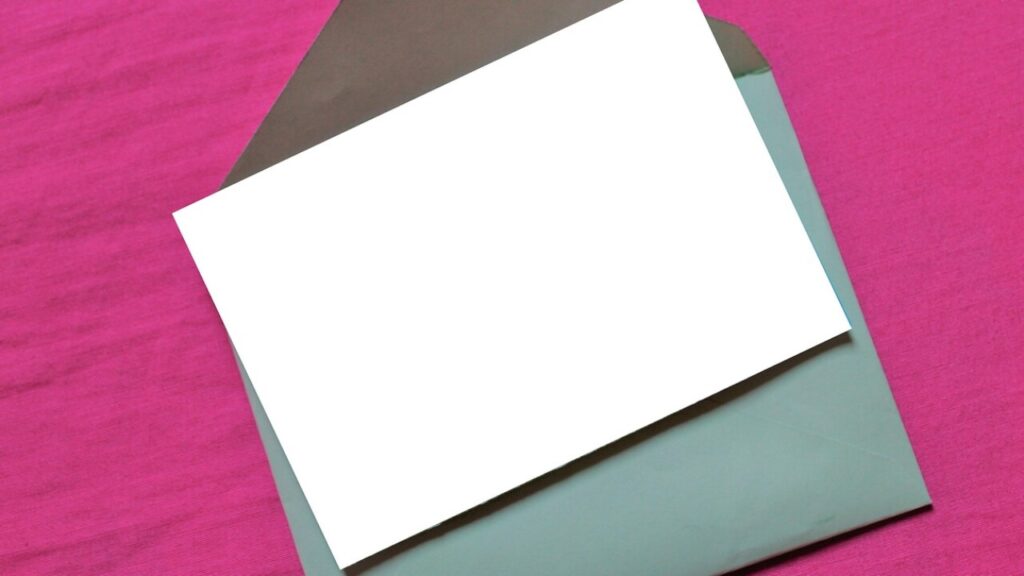 Download 4 quadrant template for greeting cards in PDF for free